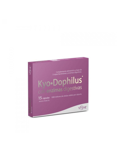 Kyo-Dophilus enzimas 15 cápsulas