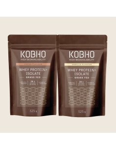 KOBHO PROTEINA WHEY AISLADA SABOR VAINILLA
