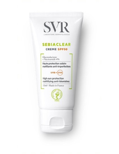 SEBIACLEAR Crème SPF50+ - ¡Nueva...